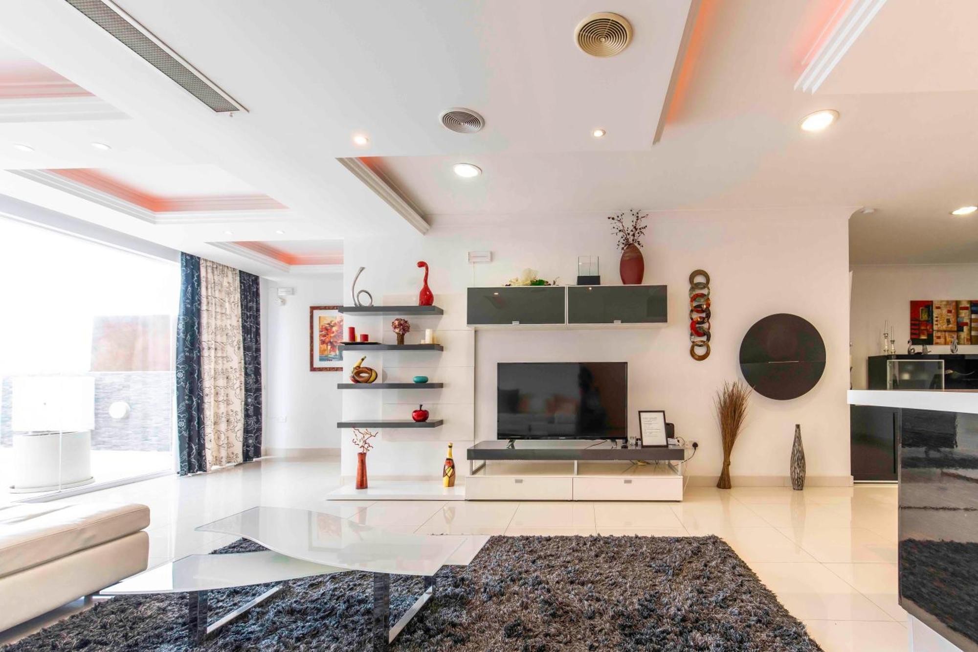 Апартаменты Oceanfront 3Br Penthouse Luxury & Views In Слима Экстерьер фото
