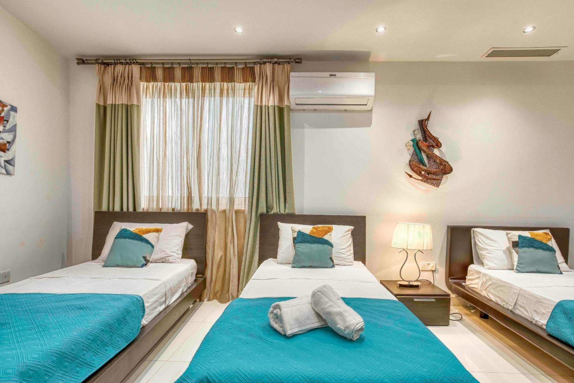 Апартаменты Oceanfront 3Br Penthouse Luxury & Views In Слима Экстерьер фото